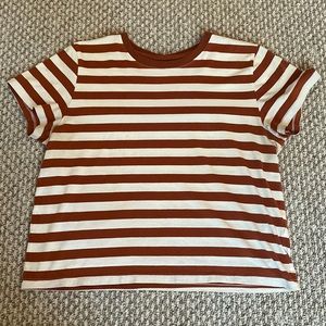 Everlane Striped Boxy Tee